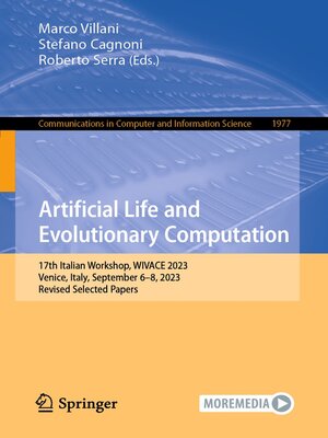cover image of Artificial Life and Evolutionary Computation